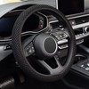 KAFEEK Elastic Stretch Steering Wheel Cover,Warm in Winter and Cool