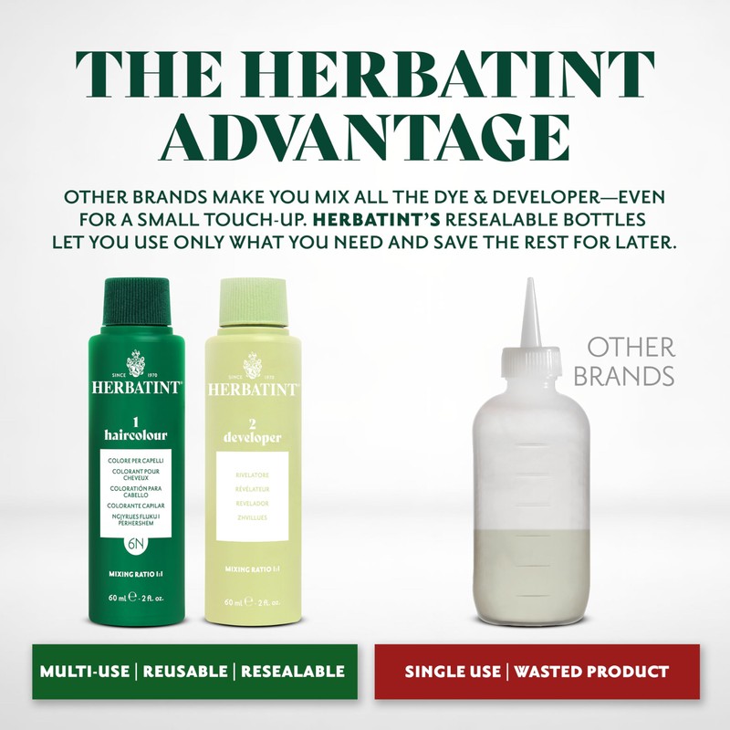 Herbatint Permanent Hair Dye For Women - 4N Chestnut -