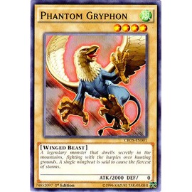 YU-GI-OH! - Phantom Gryphon (CROS-EN001) - Crossed Souls - 1st Edition - Common