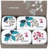 Tamahashi Marie Claire Sealing Containers, Multicolor, Rectangular Shape, 9.8 fl
