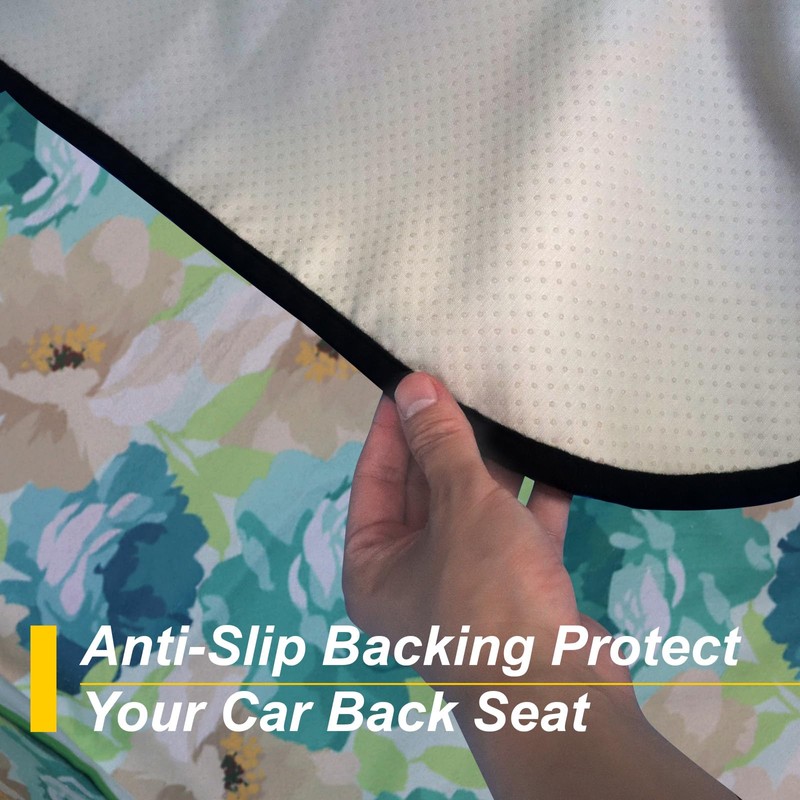 LoyaGour Back Seat Cover for Car Trucks Van SUV,Waterproof Rear