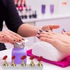 Etercycle Acrylic Nail Display Stand DIY Nail Crystal Holder Magnetic