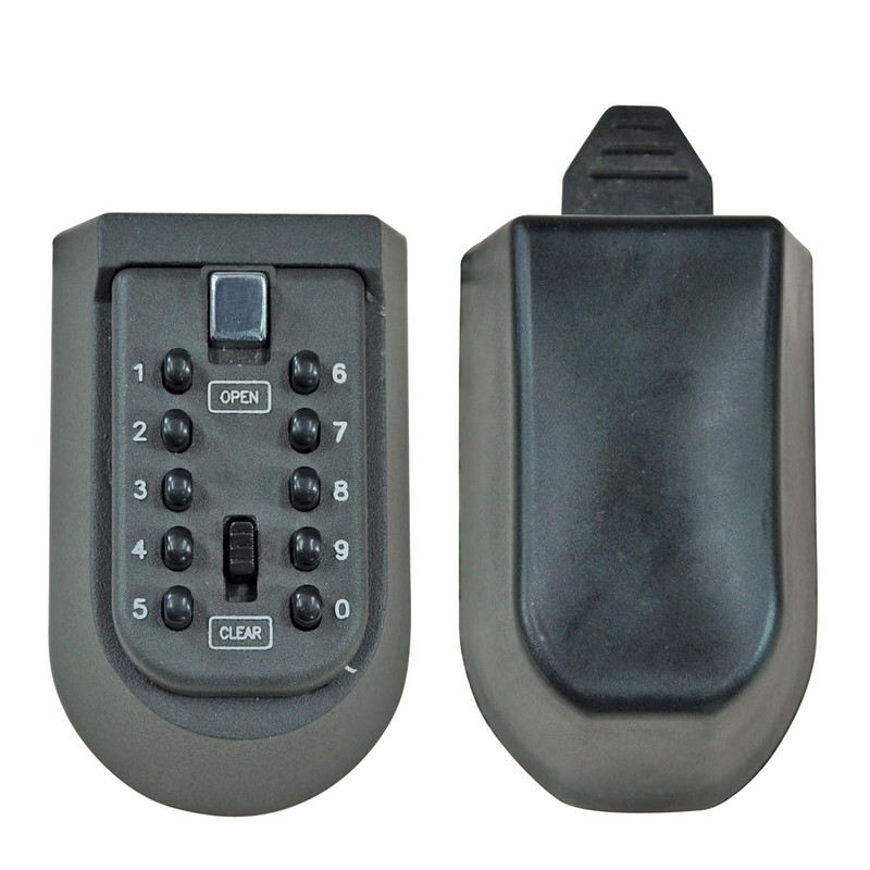 Aidapt Weather Resistant Secure Push Button Combination Wall Mount Safe