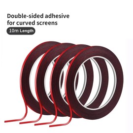 DIYPHONE Double Sided Adhesive Tape with 1 Tweezers Phone Repair Tape LCD Touch Screen Repair Tape LCD Screen Adhesive Tape for Smartphone,Tablets,Laptops (2mm Width,0.23mm Thickness,10m Length)
