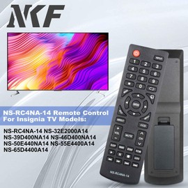 NS-RC4NA-14 Remote Control for Insignia TV Remote Replacement NS-28ED200NA14 NS-50D400NA14 NS-19ED200NA14 NS-55E4400A14 NS-58E4400A14 NS-24E400NA14