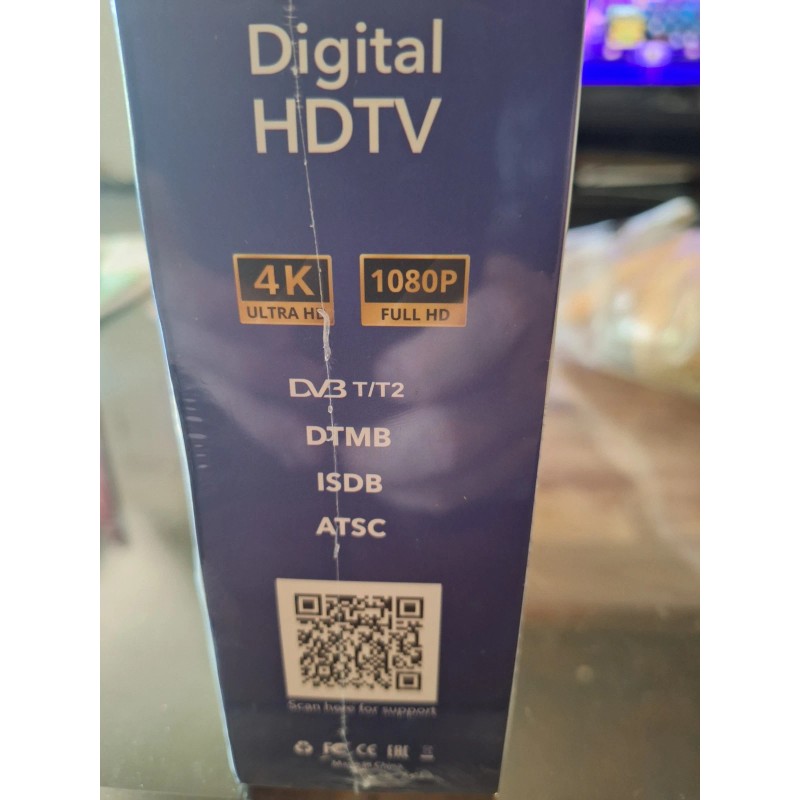 Digital HDTV Indoor Tv Antenna Wave 4k 1080p