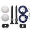 One-N-Done Premium 3.75" Toilet Bolts: Toilet Flange Repair Kit Locks