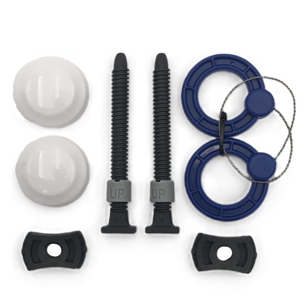 One-N-Done Premium 3.75" Toilet Bolts: Toilet Flange Repair Kit Locks