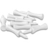 LIKOSO Bamboo Golf Tees White 51MM Pack of 100 Non