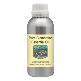Devprayag Pure Clementine Essential Oil (Citrus Clementina) Natural Therapeutic Grade Steam Distilled 300ml (10 oz)
