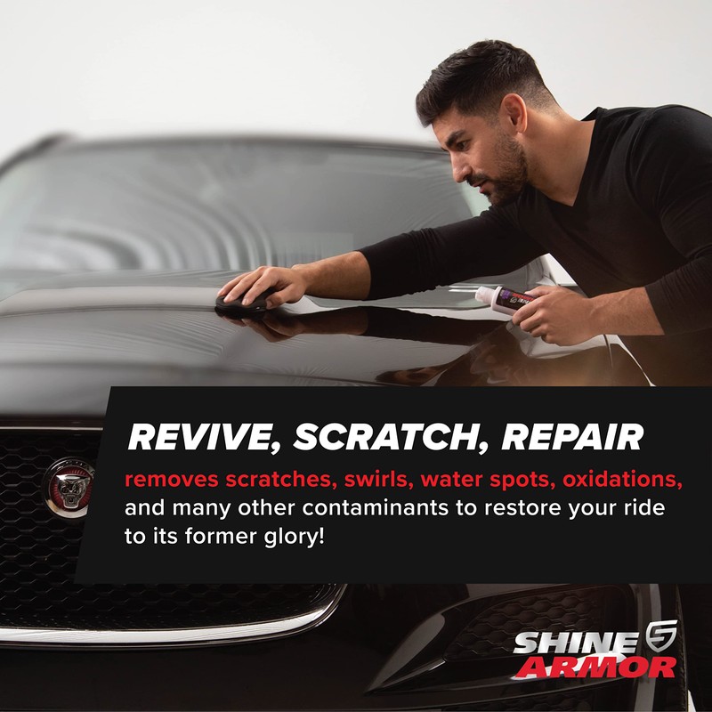 SHINE ARMOR Car Scratch Remover Repair Protection & Swirl Remover