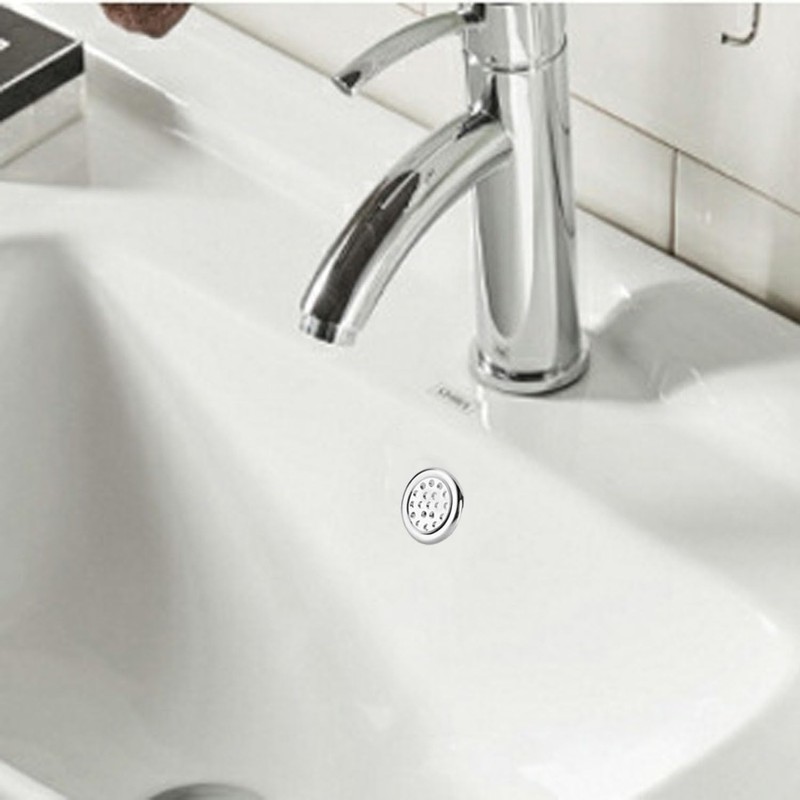 VZU Sink Overflow Ring, Round Overflow Hole Cover, Bath Overflow