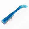 Major Craft Hamaoh Shad Tail Worm 4-Inch #2 Blue Pink