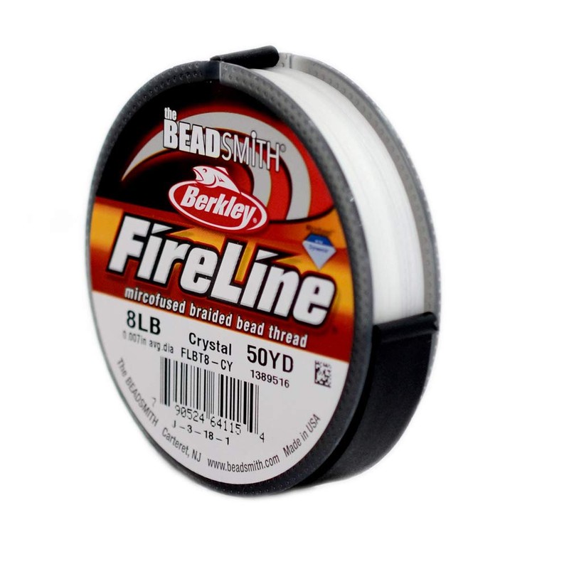 The Beadsmith Fireline by Berkley – Micro-Fused Braided Thread –