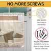 Nevkha Slimline Mail Slot Catcher, Post Letter Box Cage Ideal