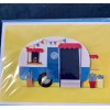 Unbranded Unique Greeting Card! 3D Trailer Camper Mobile Home
