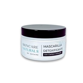 Mascarilla Facial de Carbón Activado y Barro Negro para Puntos Negros Piel Grasa y con Acné Detox Profundo Tipo Spa  140g                             