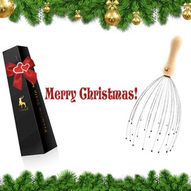 USAGA 32 Fingers Premium Head Massager - Head Massage Spider - Scalp Massager with 32 Fingers