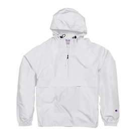 Champion Packable Quarter-Zip Jacket S White