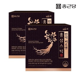 Chong Kun Dang Immune fatigue red ginseng stick 2 boxes 100 packs / 면역 피로엔 홍삼스틱 2박스 100포