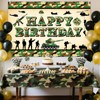 Camo Party Decoration Supplies - Army Happy Birthday Backdrop, Makeup