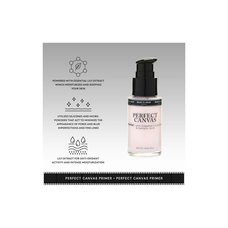 Ready To Wear Prebase Perfect Canvas Reduce Las Arrugas Finas,