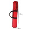 3x4 Soft Pool Cue Case for 1/2 Snooker Cues, Oxford