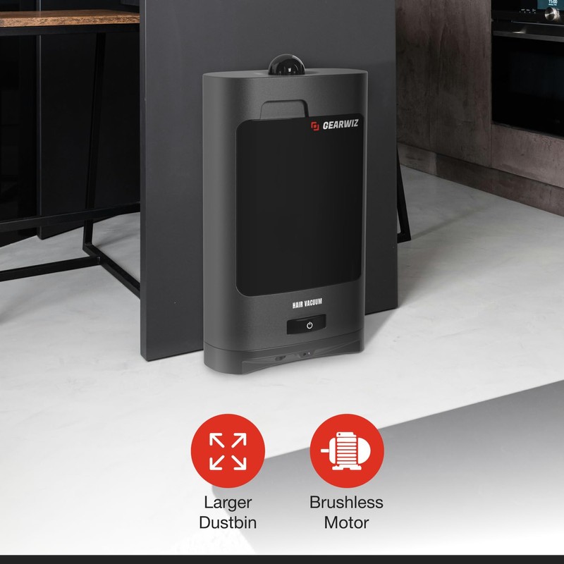Gearwiz 1400W Touchless Automatic Vacuum Dustpan – Motion Sensor Hands-Free