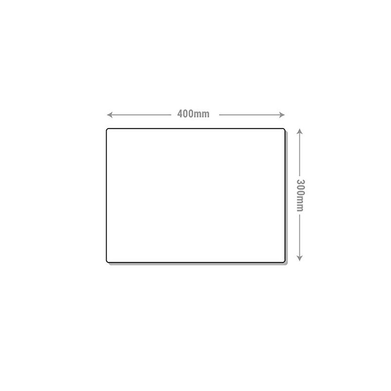 Vsafety Loading Bay Keep Clear 2mm Rigid Plastic 400mm x