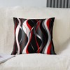 Loussiesd Geometric Throw Pillow Covers 20"x20" Set of 2 Soft