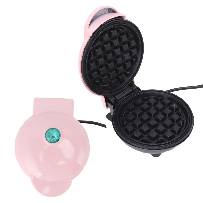Mini Waffle Maker Stick Proof Double Sided Round Multifunctional Breakfast