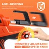 VISHIGH Cordless Caulk Gun with 2 Batteries 12V, 10oz/300ml~20oz/600ml, Anti-drip,