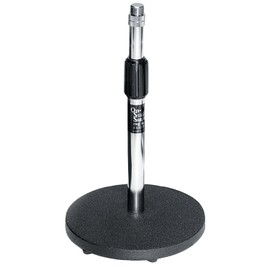 On-Stage DS7200C Adjustable Desktop Microphone Stand, Chrome