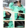 uncn Heated Gloves Fingerless for Women Man with 3.7V 3000mAh