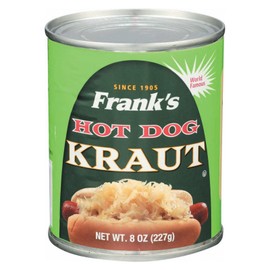 Franks Kraut Hot Dog, 8-ounces (Pack of12)