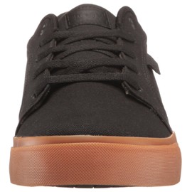 DC mens Anvil Casual Skate Shoe, Black/Gum, 9.5 US
