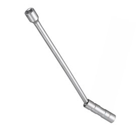 Crozgan 14mm Spark Plug Socket Thin Wall Long Spark Plug Socket Universal Joint Extension Swivel Magnetic Long Spark Plug Socket Set 3/8 Inch 360°Rotatable 12 Point for N54 N55