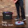 O-Cedar RinseClean Microfiber Spin Mop & Bucket Floor Cleaning System