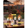 PIDZPOW Rechargeable Tea Lights Candles with Remote Timer, 2" x