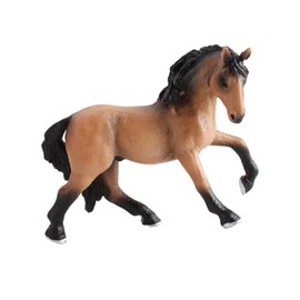 CORHAD Horse Ornament for Room Creative Horse Statue Toy Lifelike Simulation Safe Plastic Material Decor for Boys and Girls