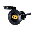 Cannon 1903012 Flush Mount Power Port Downrigger Accessory, Black
