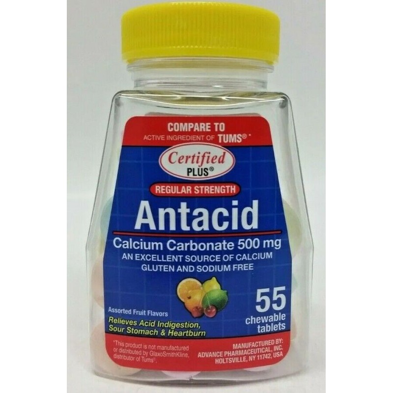 c.plus ( Lot 6 ) Bottles Chewable Antacid w/ Calcium,