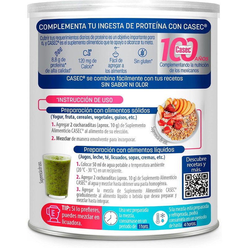 Casec - Suplemento dietético,®, 100 g