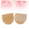 Healeved 6pairs Invisible Lace Forefoot Cushions of High Heel Pads