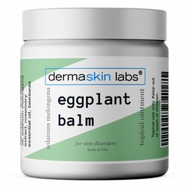 Dermaskin Labs Eggplant Extract Salve Eggplant Balm for Discolored Skin Relief Daily Support Cream for Cell Disorders Made in The USA