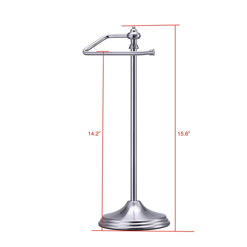SunnyPoint Heavy Weight Metal Fingertip Towel Holder Stand for Bathroom,