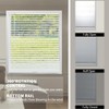 HIDODO Aluminum Mini Blinds for Windows Cordless Horizontal Window Blinds,