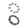 cyclingcolors 30 x Steel Ball Ring Ball Bearing Bicycle (3/16