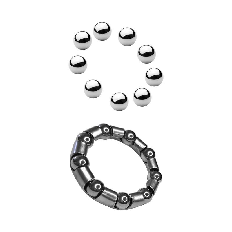 cyclingcolors 30 x Steel Ball Ring Ball Bearing Bicycle (3/16