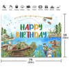 Fitumiw Fishing Birthday Backdrop 7x5ft Gone Fishing Happy Birthday Background